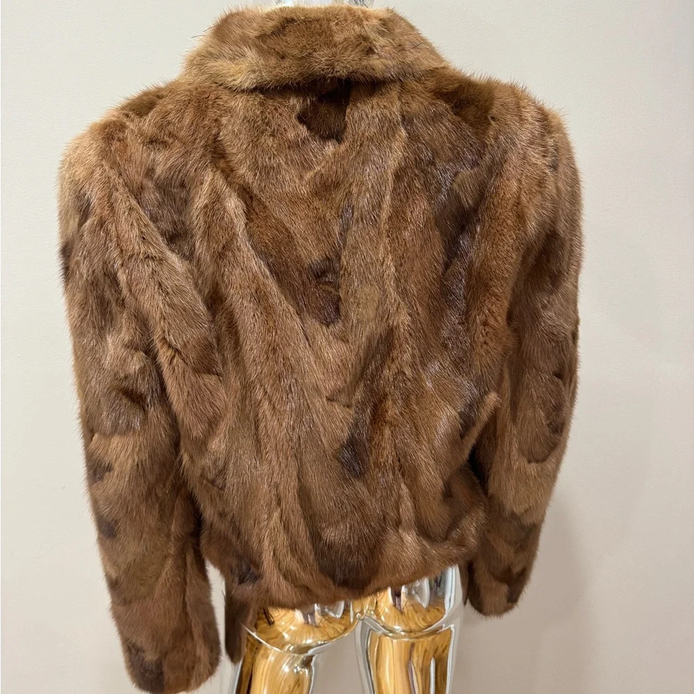 Vintage Mink bomber Jacket - Picture 2 of 6